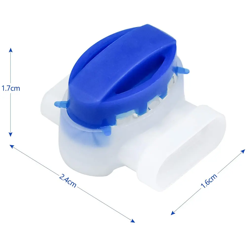 20-100PCS Waterproof Connector/Connection Clamps Cable Connector Without Stripping for Gardena/Husqvarna/Worx/Robomow Lawnmower