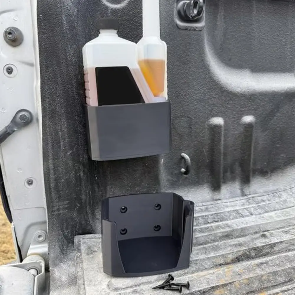 Diesel Additive Caddy with Screws Diesel Oil Additive Hanger Leak-Proof Oil Additive Bottles Organizer for Automotive Storage