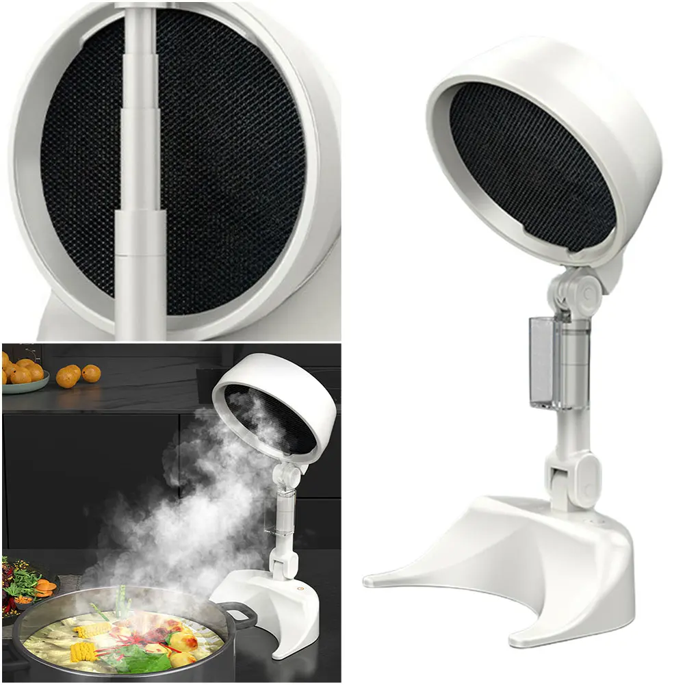 Portable Range Hood Foldable Desktop Range Hood Kitchen Exhaust Fan for Indoor BBQ Hot Pot and RV Kitchens