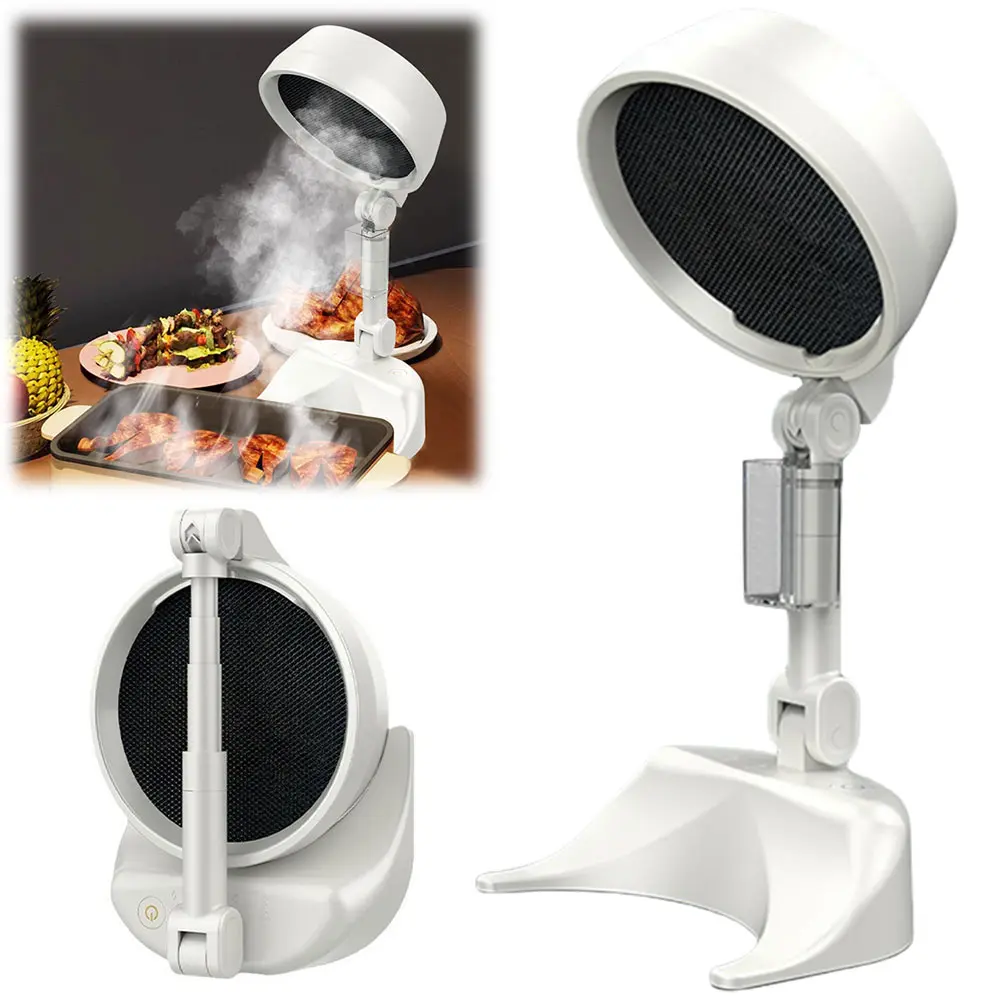 Portable Range Hood Foldable Desktop Range Hood Kitchen Exhaust Fan for Indoor BBQ Hot Pot and RV Kitchens