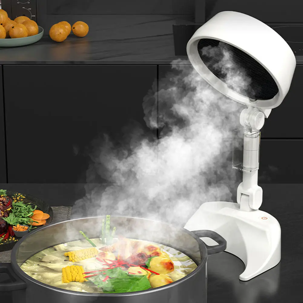 Portable Range Hood Foldable Desktop Range Hood Kitchen Exhaust Fan for Indoor BBQ Hot Pot and RV Kitchens