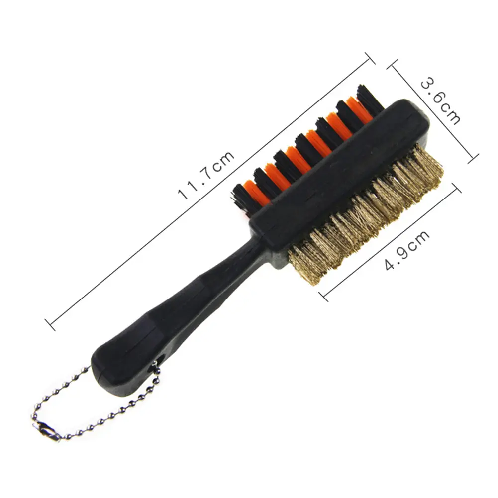 3-10PCS Double Sided Golf Club Brush Portable Golf Club Cleaning Brush Rustproof Golf Club Groove Cleaner Brush for Golf Sports