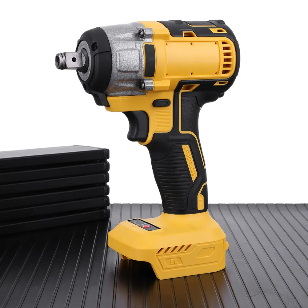 520 Nm Cordless Impact Wrench Brushless Electric Impact Wrench Electric Wrench Electric Impact Gun for Makita Battery