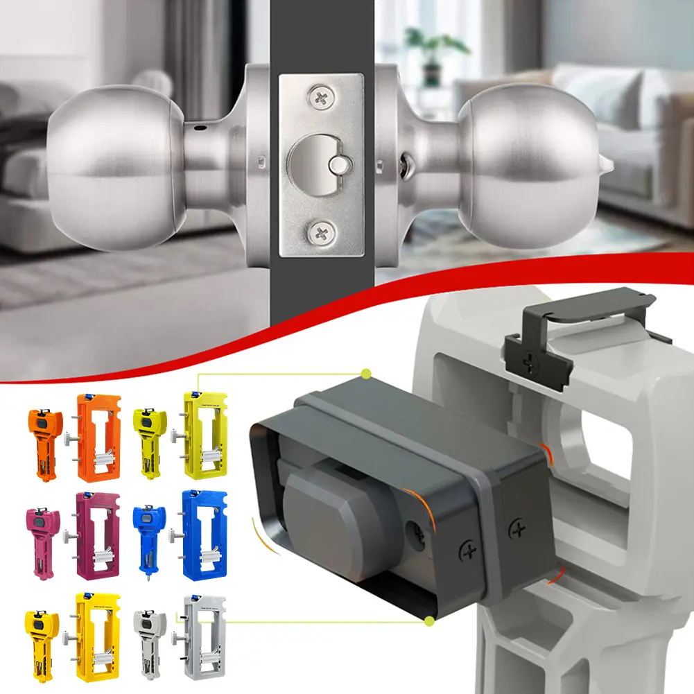 Door Hinge Installation Kit/Mortiser Template Door Hinge Mortiser Template Door Latch for Accurate Chiseling & Scoring