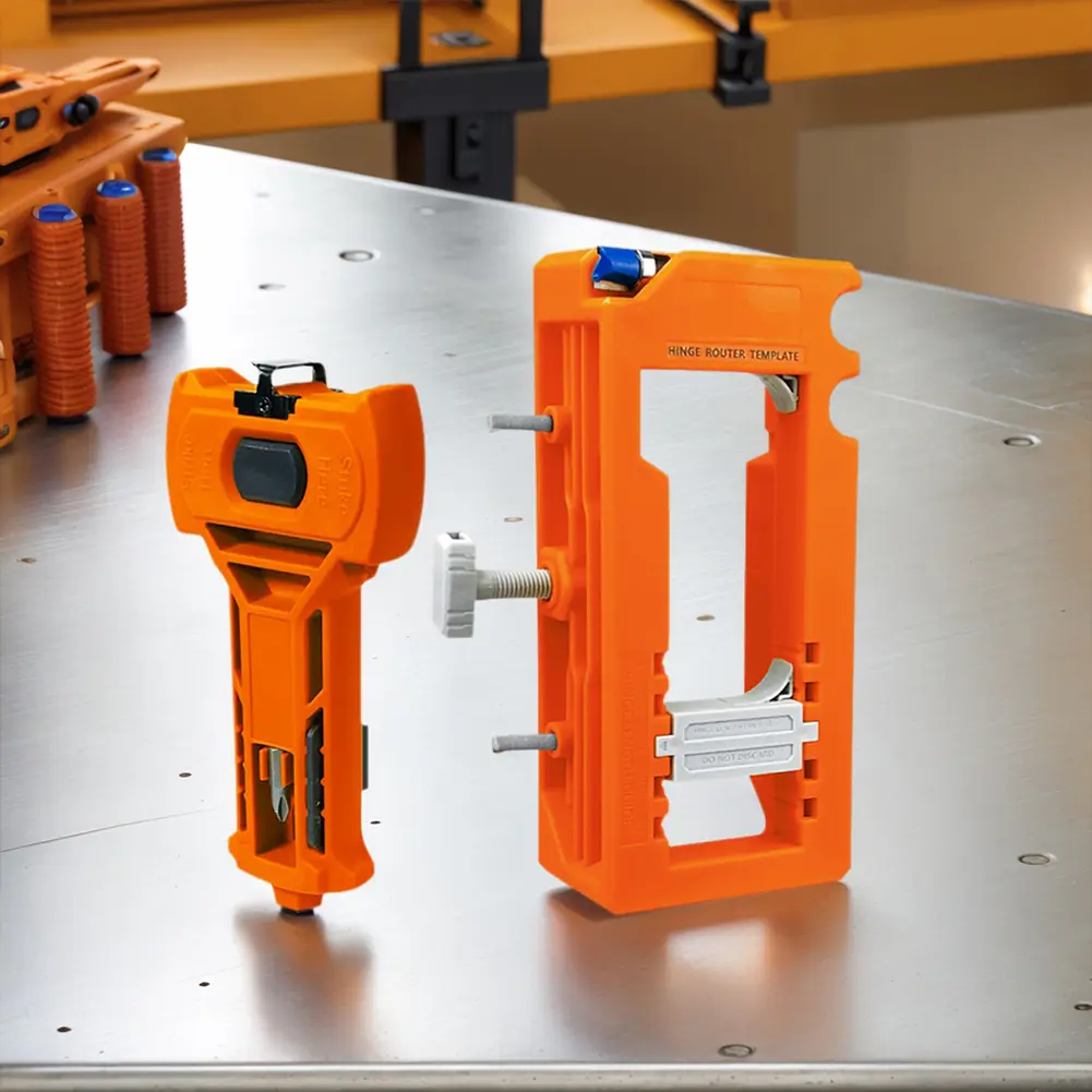 Door Hinge Installation Kit/Mortiser Template Door Hinge Mortiser Template Door Latch for Accurate Chiseling & Scoring