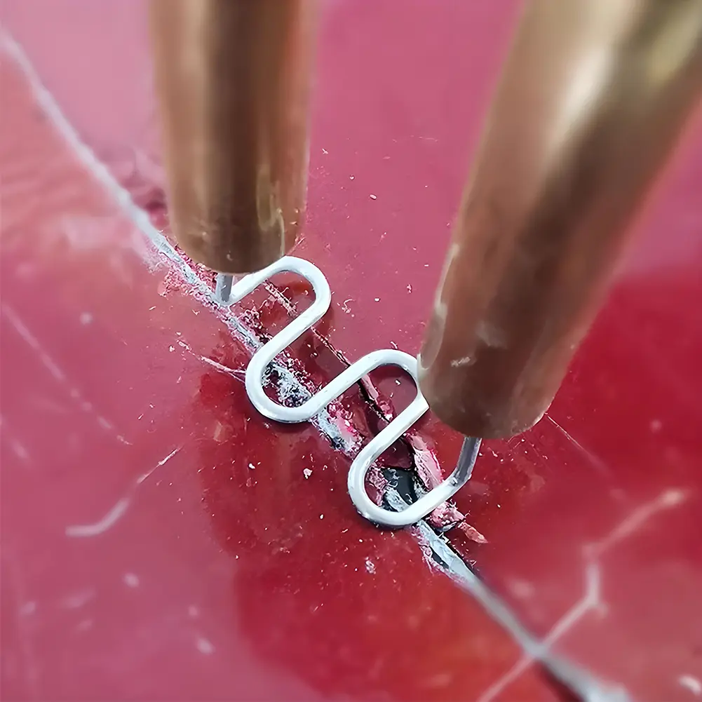 500/1000PCS Welding Staples Welder Staples Wave Flat Hot Staples for Car Bumper Repair Kit