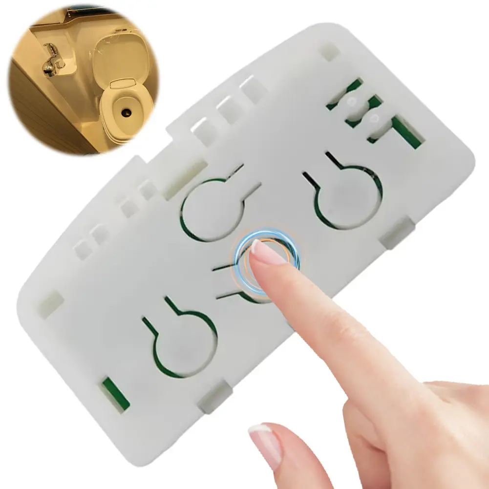 For Thetford RV Flushing Control Panel Wear Resist Printed Circuit Board Cassette Toilet Circuit Board Toilet Repairment Tool