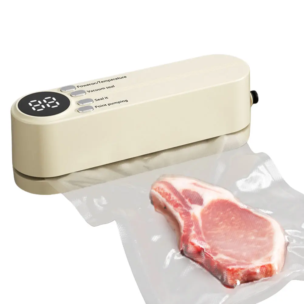 Vacuum Sealer Machine Inflation Pump for Balls/Swim Ring Vacuum Sealing Machine Electric Vacuum Sealer for Snacks Food Storage