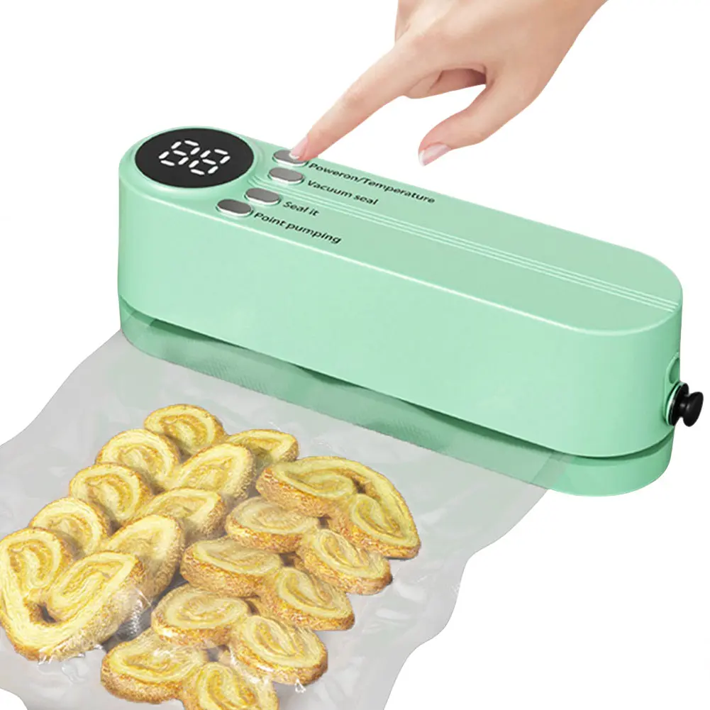 Vacuum Sealer Machine Inflation Pump for Balls/Swim Ring Vacuum Sealing Machine Electric Vacuum Sealer for Snacks Food Storage