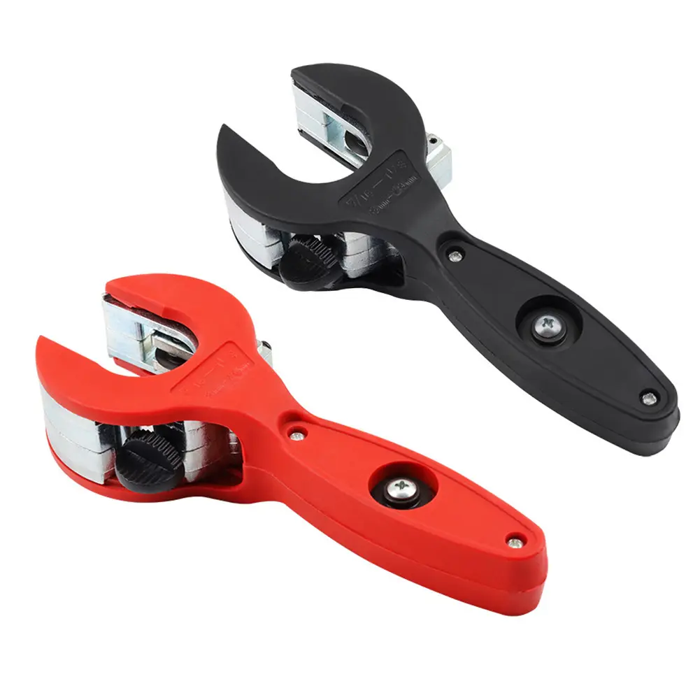 Ratchet Tube Pipe Cutter 8-29mm Hose Cutting Hand Tool Tube Cutter for PVC/PU/PP/PE Hose Cutting