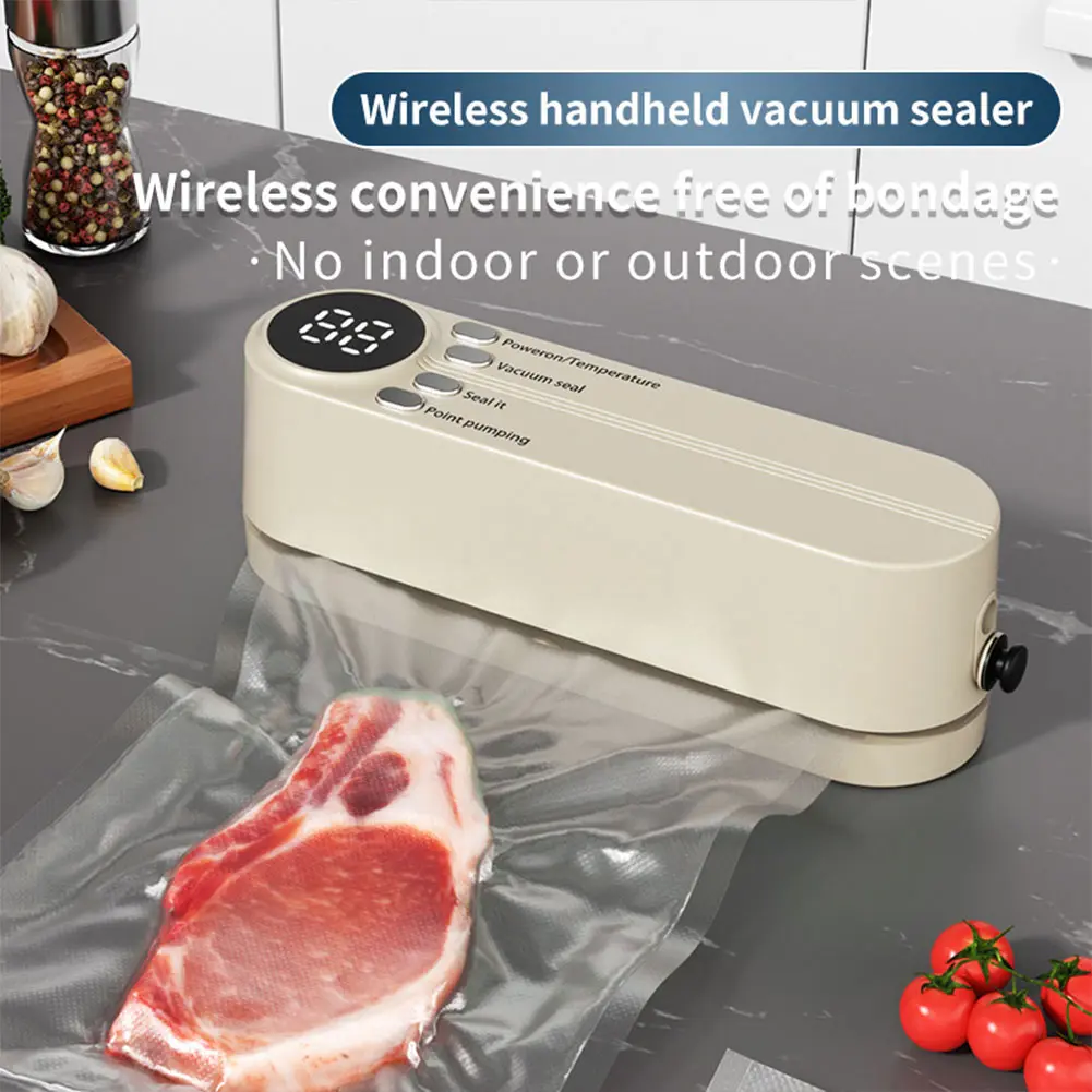 Vacuum Sealer Machine Inflation Pump for Balls/Swim Ring Vacuum Sealing Machine Electric Vacuum Sealer for Snacks Food Storage