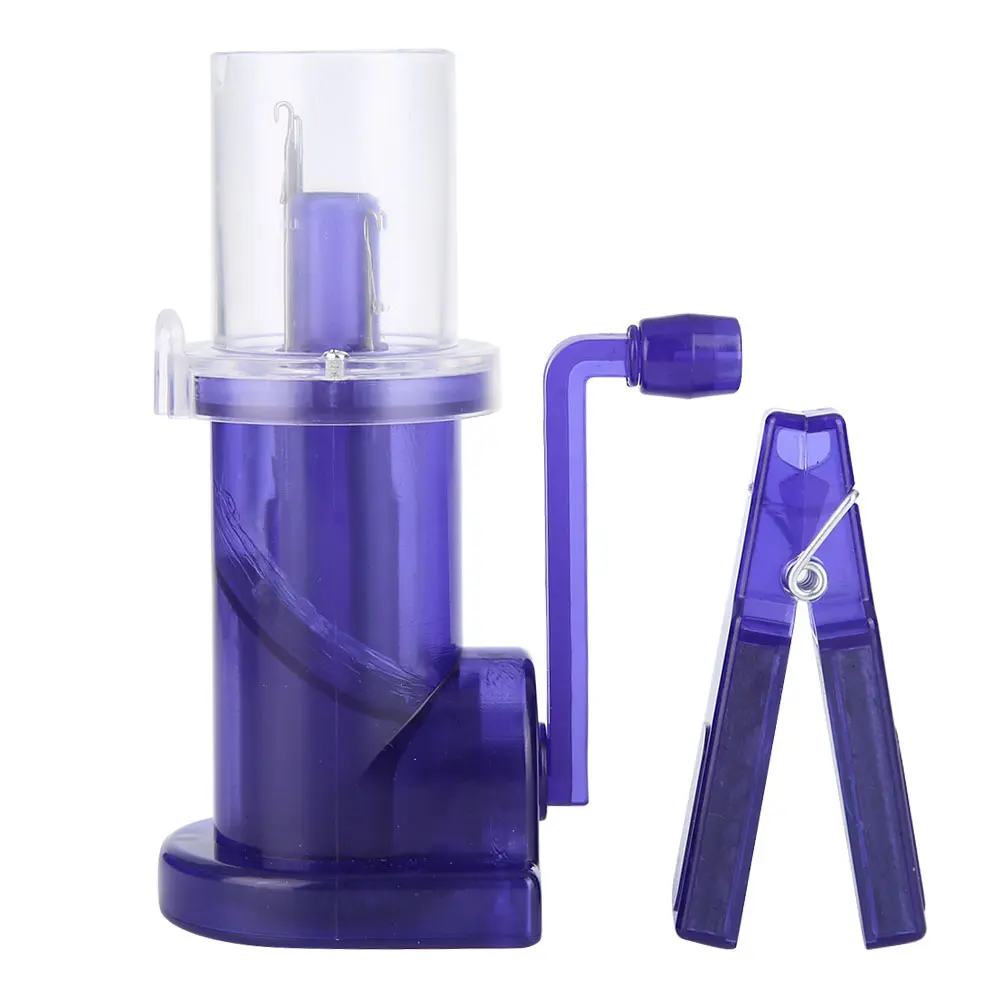 Hand-Operated Weaver Knitting Tool Household Mini Sewing Knitting Mill Machine Knitting Machine for DIY Knitting Spool Knitter