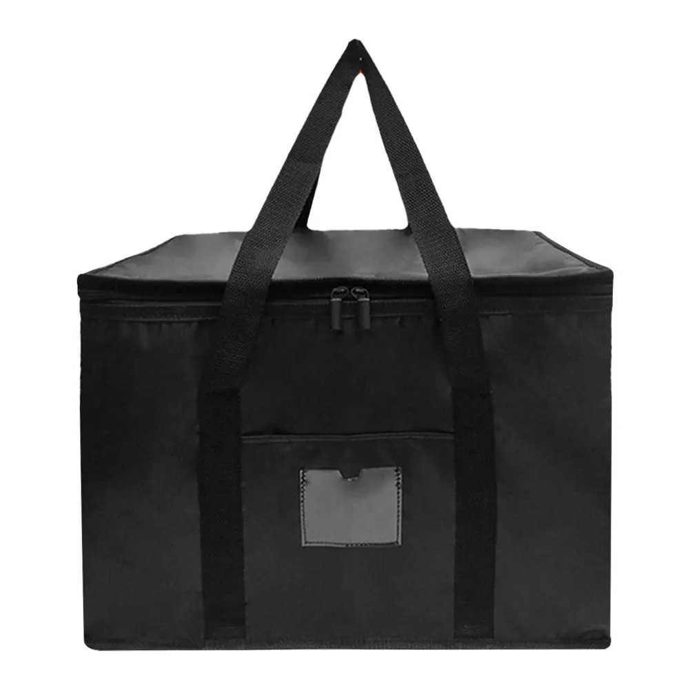 Non-woven Insulated Cooler Bag Large Grocery Bag Waterproof Shopping Bag for Catering Food Transport