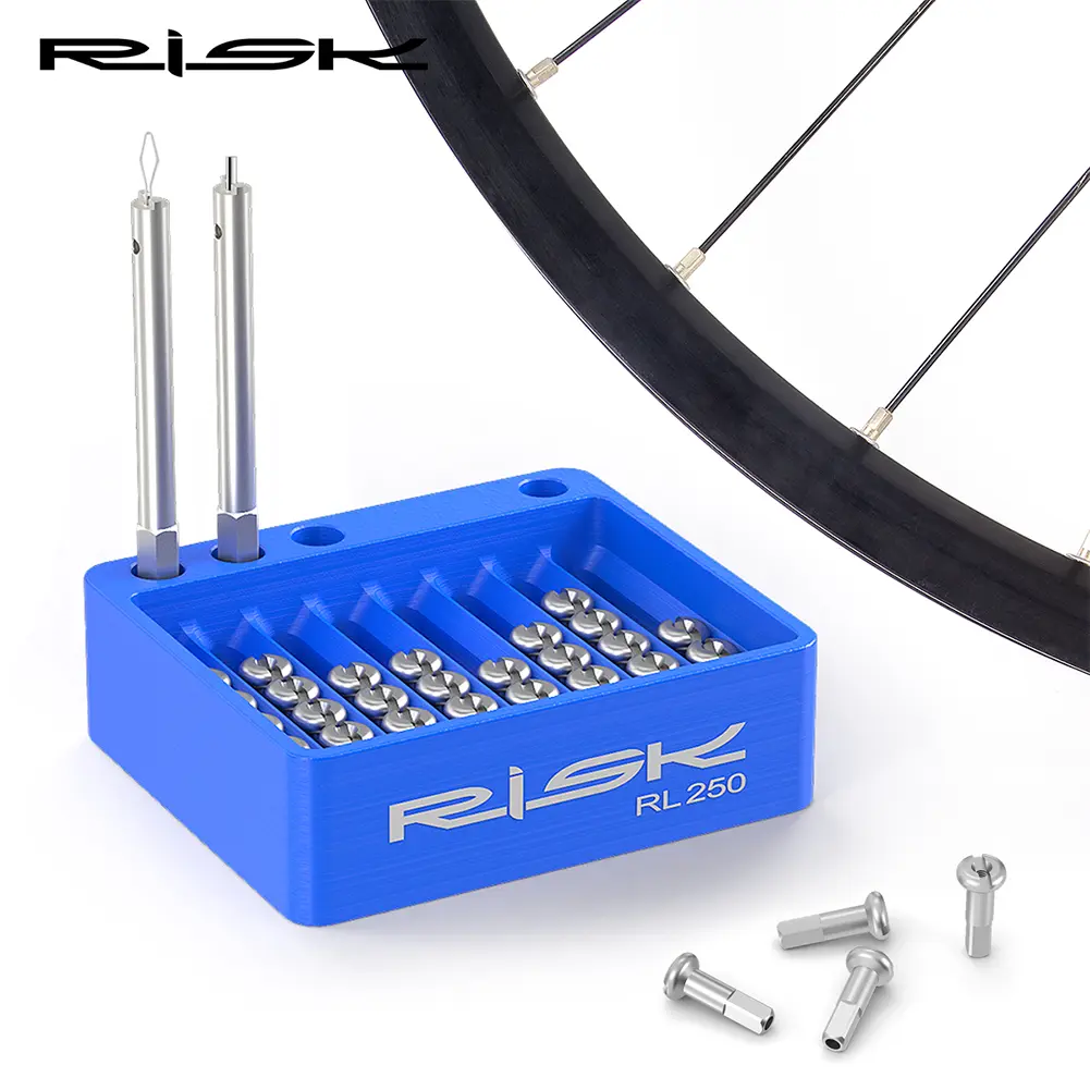 Spoke Nipple Shuffler Box Quick Sorting Tool Box Bicycle Spoke Nipples Arrangement Tool Box for Mountain Road Bike
