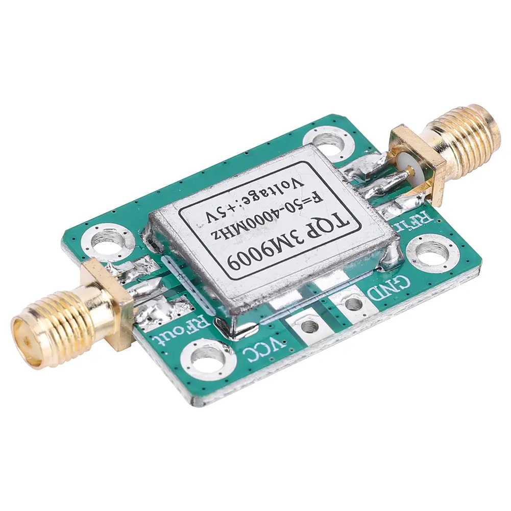 TQP3M9009 Amplifier LNA Module Wideband RF Signal Receiver Low Noise with Shielding Shell RF Signal Amplifier Board 50-4000MHz