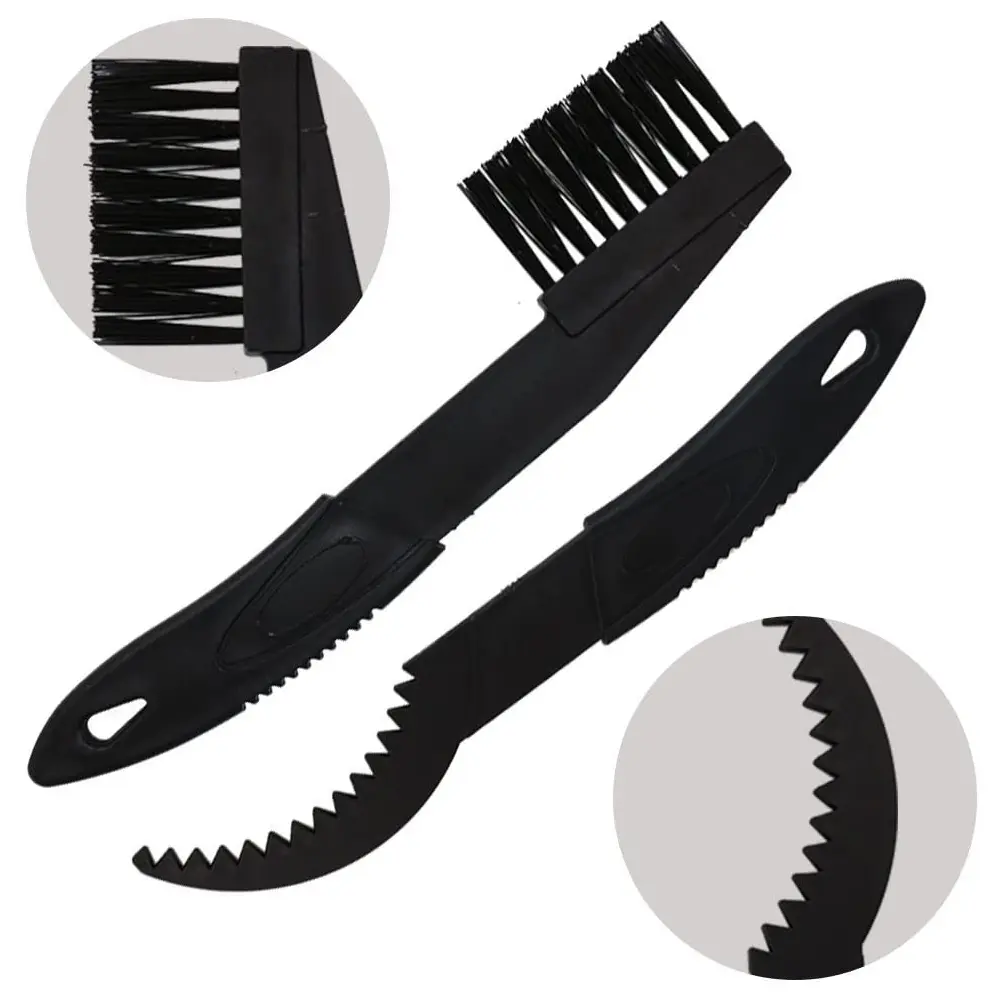 3pcs/Set Mountain Bicycle Chain Cleaner Washer Tools Dustproof Kits Bike Brushes Scrubber Portable Carrying Decor