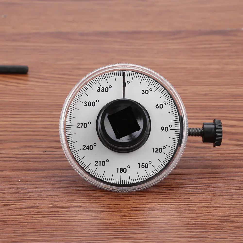 Wrench Measuring Automotive Meter Tool 1/2 Inch Drive Torque Angle Gauge Angle Rotation Measurer Tool for Torque Wrench