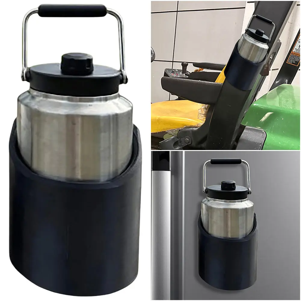 Magnetic Bottle Mount Heavy Duty Magnetic Bottle Holder 3D Printed Magnetic Drink Holder for 46 50 64 Oz for Truck Bus Mower