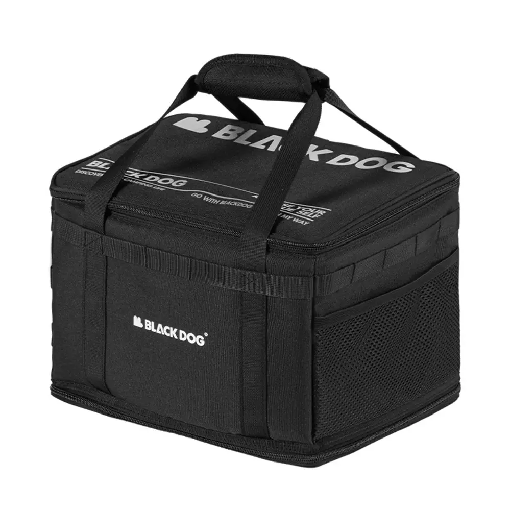 15L Camping Storage Bag Adjustable Partition Outdoor Gear Storage Bag Portable Sundries Bag for Outdoor Camping Travel Picnic