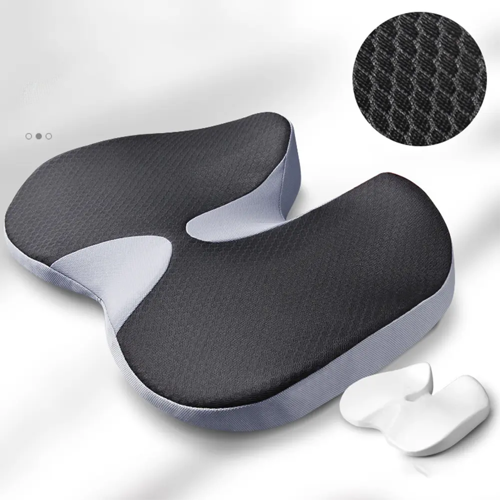 Memory Foam Seat Cushion Car Seat Cushion Sitting Pillow for Long Sitting Office Workers Car Drivers