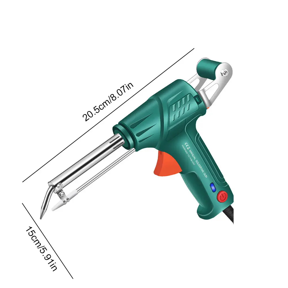 Multi-Function Soldering Iron 60W Up To 480C Soldering Gun Set Solder Wire Desoldering Pump Tweezers Internal Heat Soldering Gun