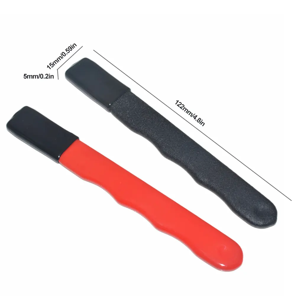 6/12PCS Garden Tools Blade Sharpener with Cover Pruner Sharpener Stainless Steel Garden Shears Sharpening Tool for All Blades