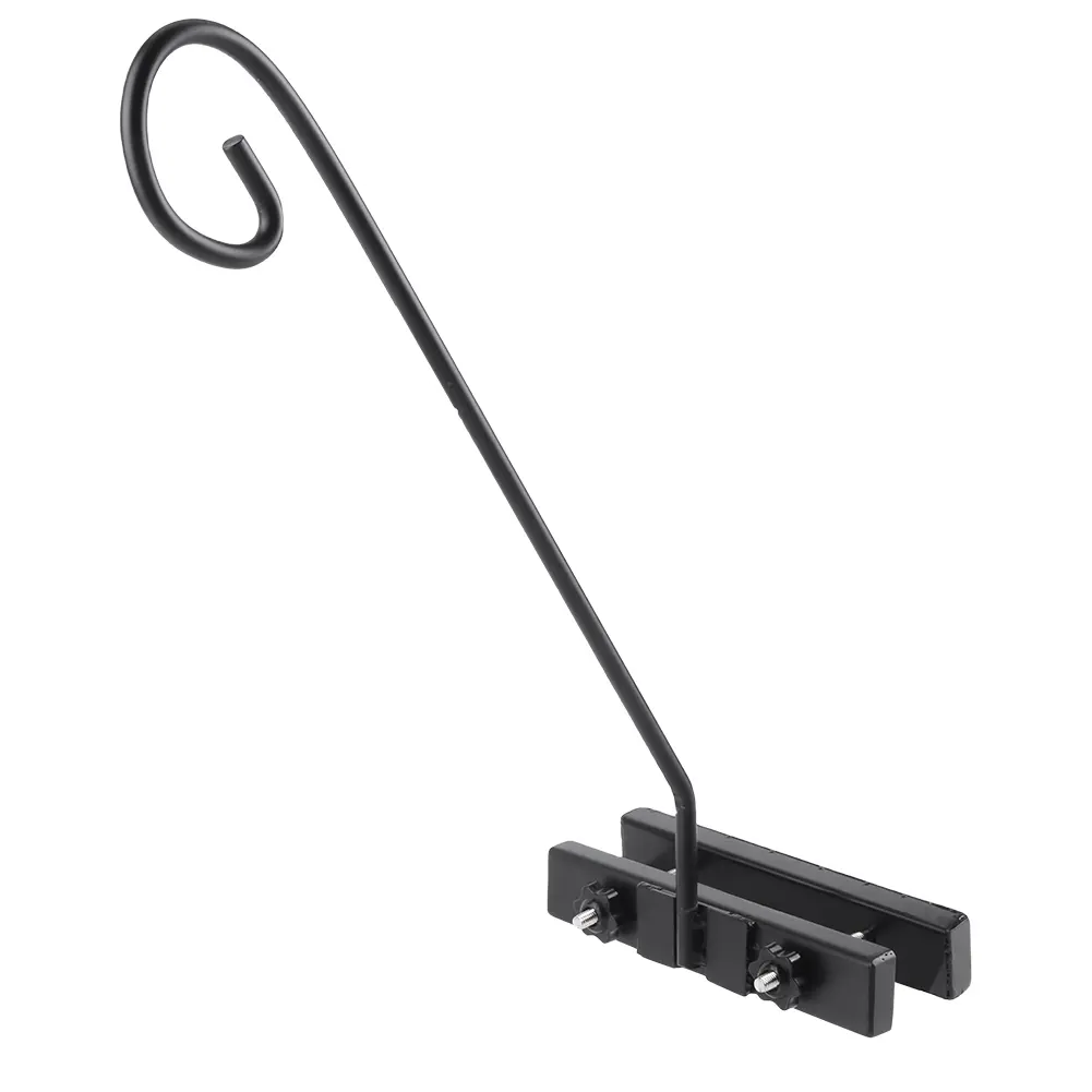 1/2pcs Fence Hooks Indoor/Outdoor Use Heavy Duty Fence Deck Hook Rail for Hanging Bird Feeders Plants