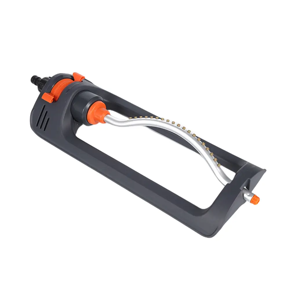 Irrigation Sprinkler System Oscillating 4 Modes Water Sprayer with 19 Hole Nozzle for Site Cooling/Lawn/Agricultural Irrigation