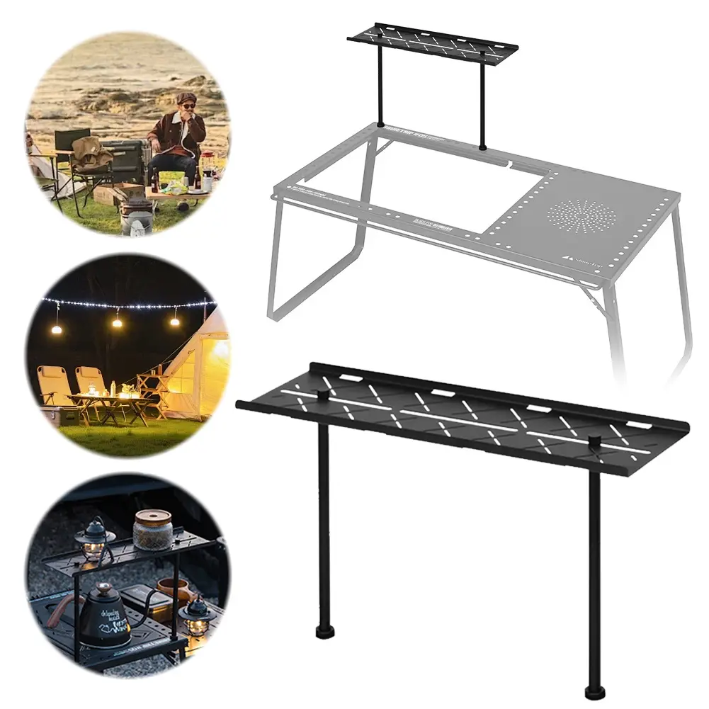 Camping Table Laminate Detachable Portable Picnic Table Laminated Board IGT Modular Table for Outdoor Kitchen System Accessories