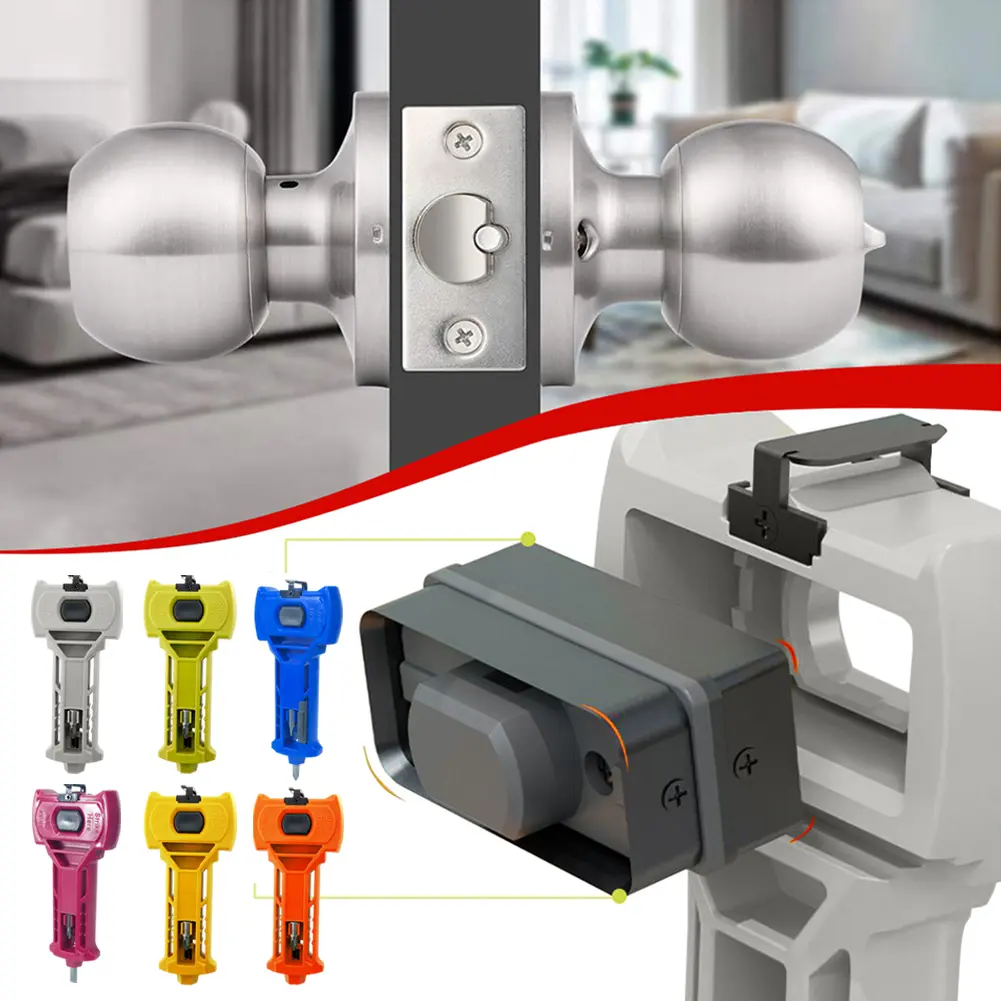 Door Latch Installation Kit Built-in Scoring Chisel Tools Door Latch Mortise Tool for Accurate Chiseling and Scoring