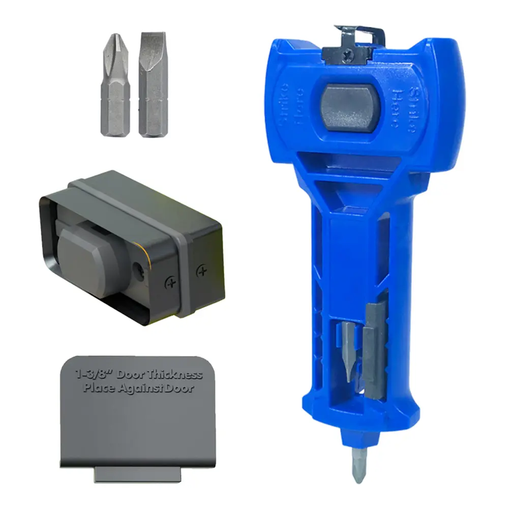 Door Latch Installation Kit Built-in Scoring Chisel Tools Door Latch Mortise Tool for Accurate Chiseling and Scoring