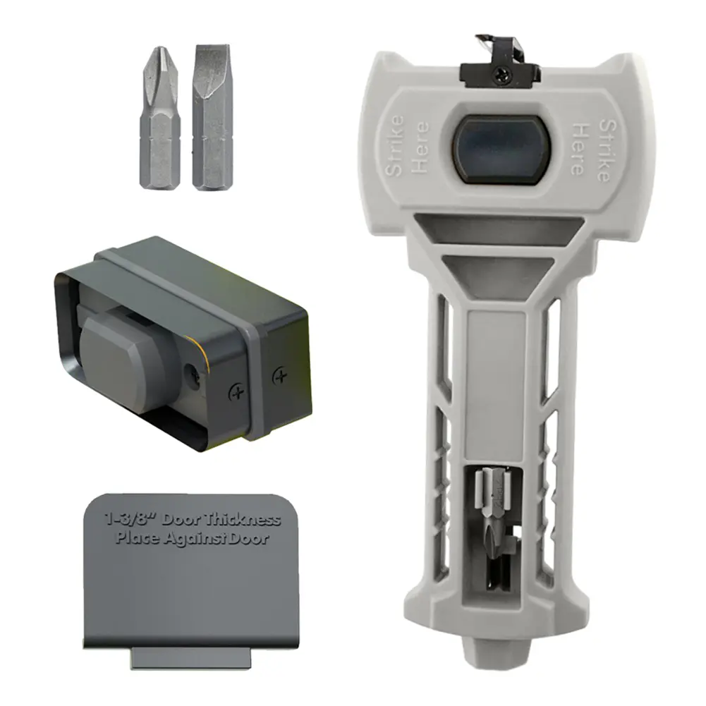 Door Latch Installation Kit Built-in Scoring Chisel Tools Door Latch Mortise Tool for Accurate Chiseling and Scoring