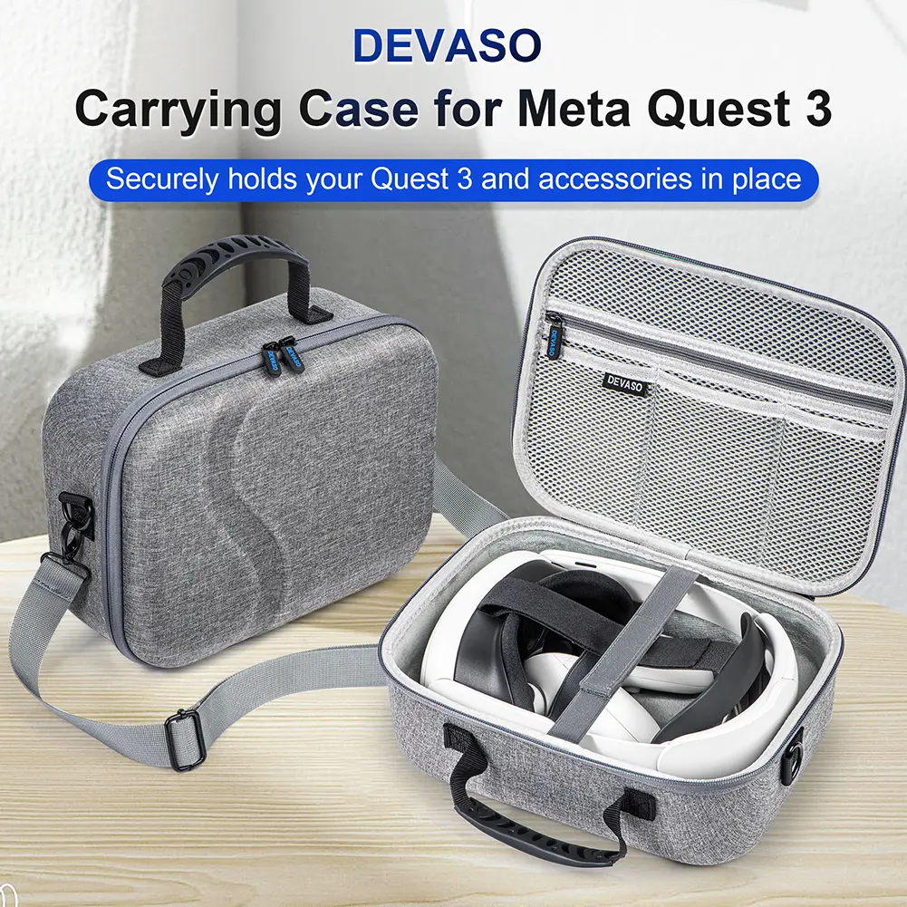 VR Glasses Portable Handheld Crossbody Bag Portable Protection Hard Carrying Case Fashion Hard Travel Case For Meta Quest 3