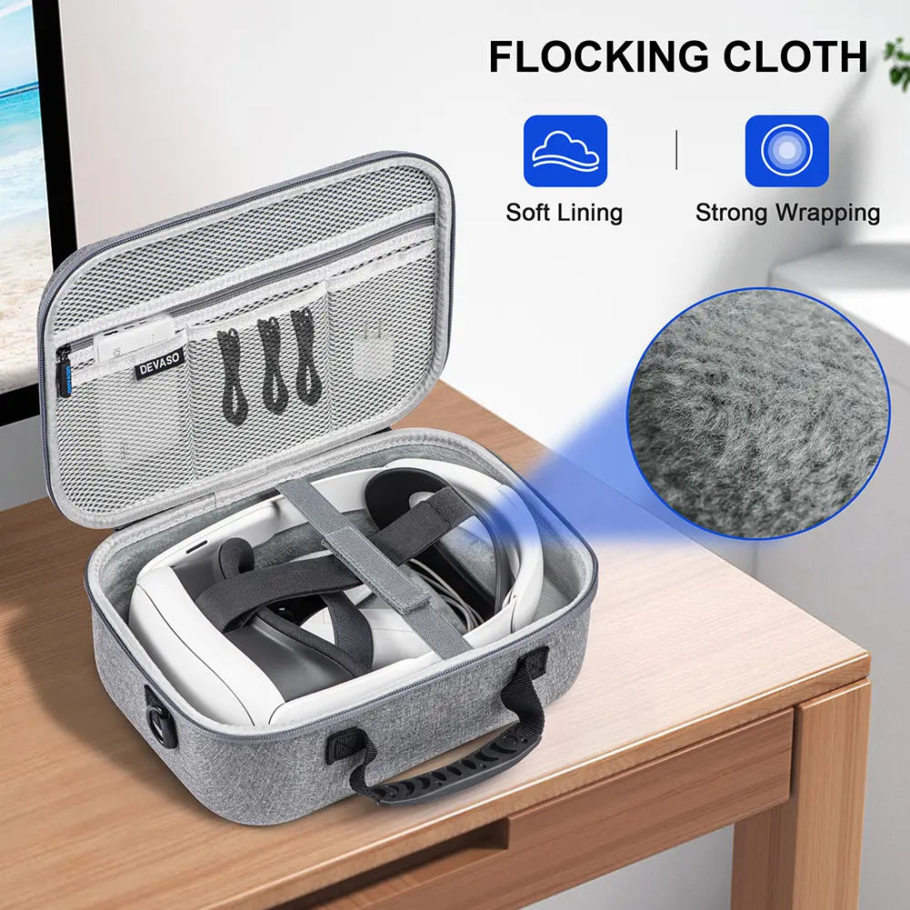 VR Glasses Portable Handheld Crossbody Bag Portable Protection Hard Carrying Case Fashion Hard Travel Case For Meta Quest 3