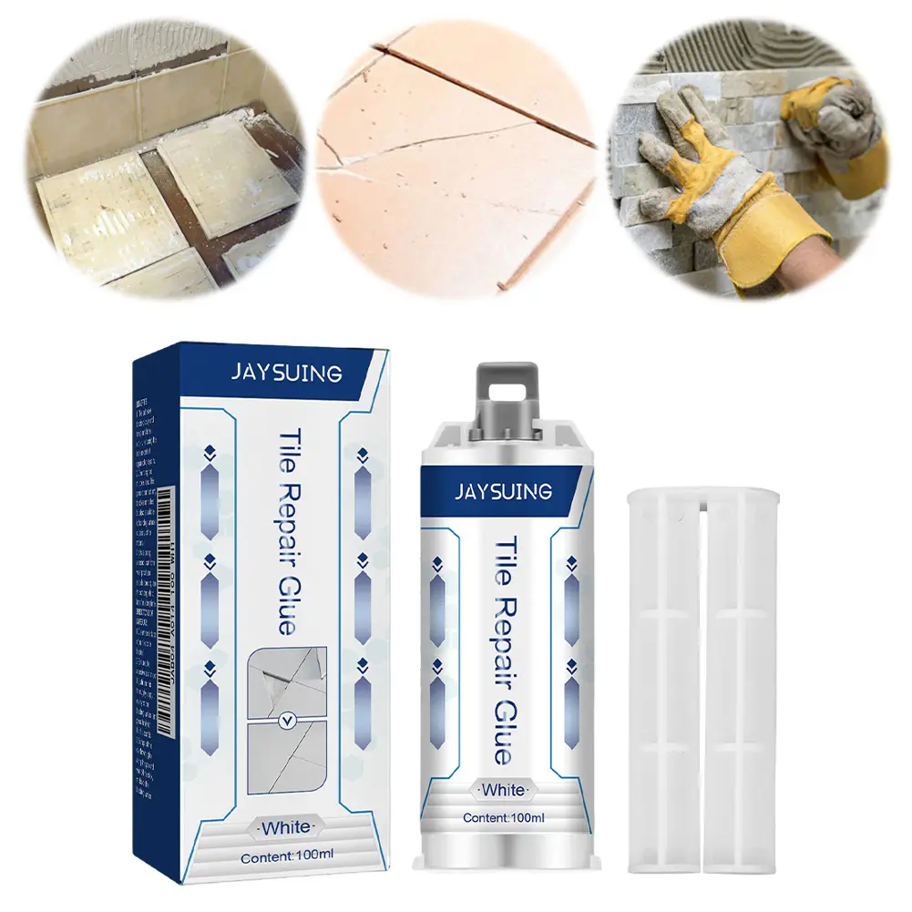 100ml Ceramic Glue High Temperature Resistant Porcelain Glue Multi-Function Metal Glue Epoxy Casting Adhesive for Metal Plastic