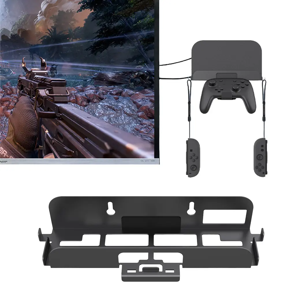 Wall Mount Host Stand for Switch 2 Game Console Game Console Wall Mounted Holder Bracket Hanging Wall Holder Wall Stand Holder