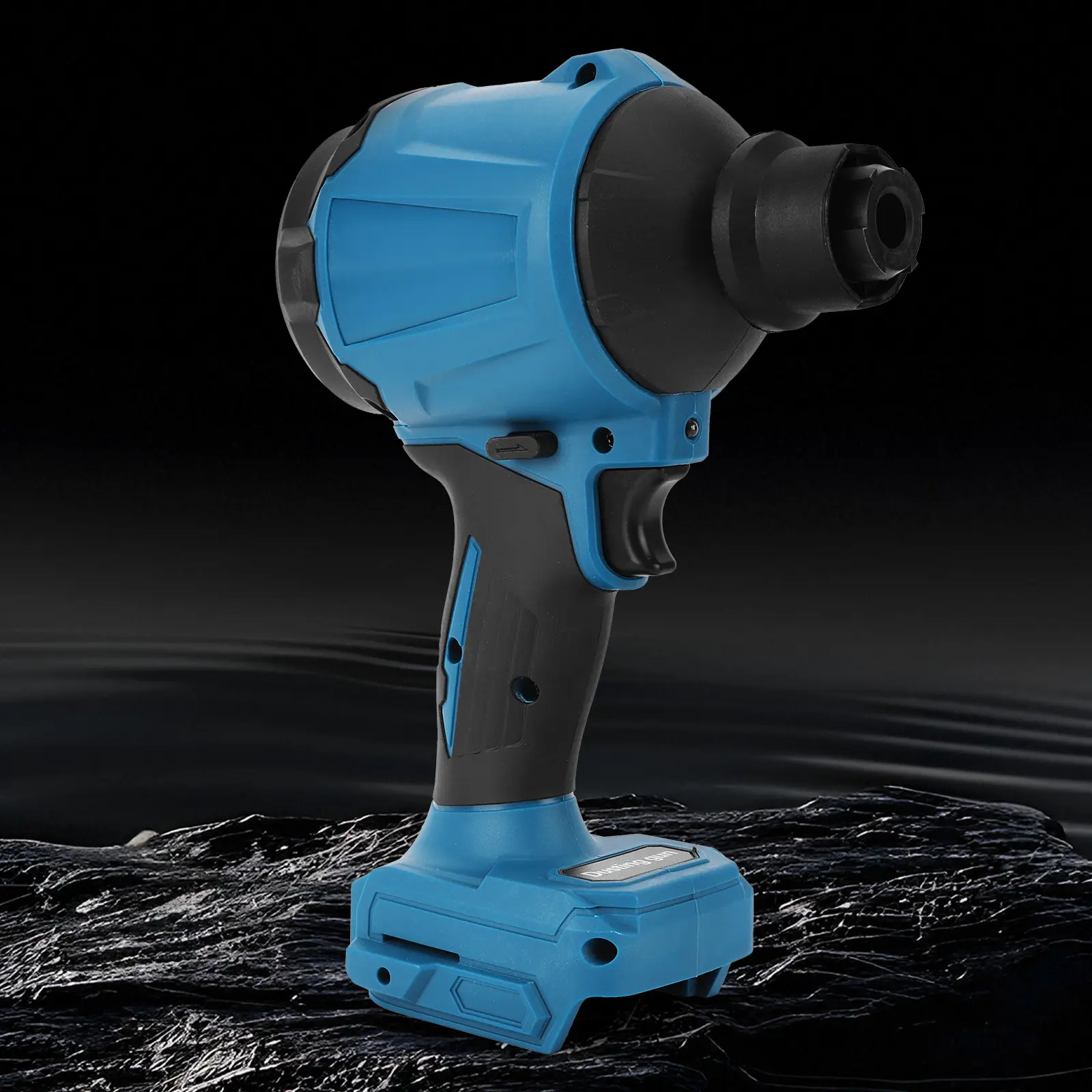 50000RPM Cordless Dust Blower with 7 Accessories Wireless Leaf Blower LED Light Handheld Inflator Cleaner for Makita 18V Battery