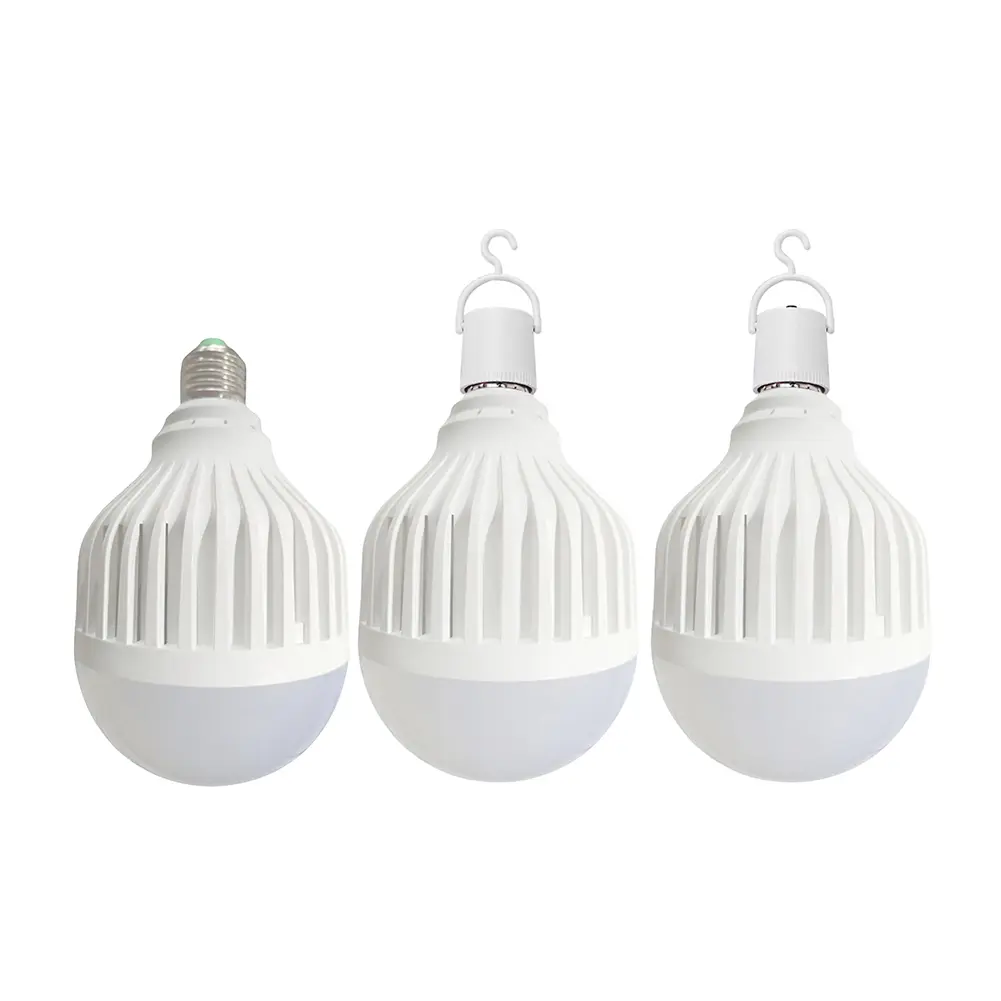 LED Bulb Lamp Portable E27 Flashlight 15W Portable Lantern for Outdoor Equipment