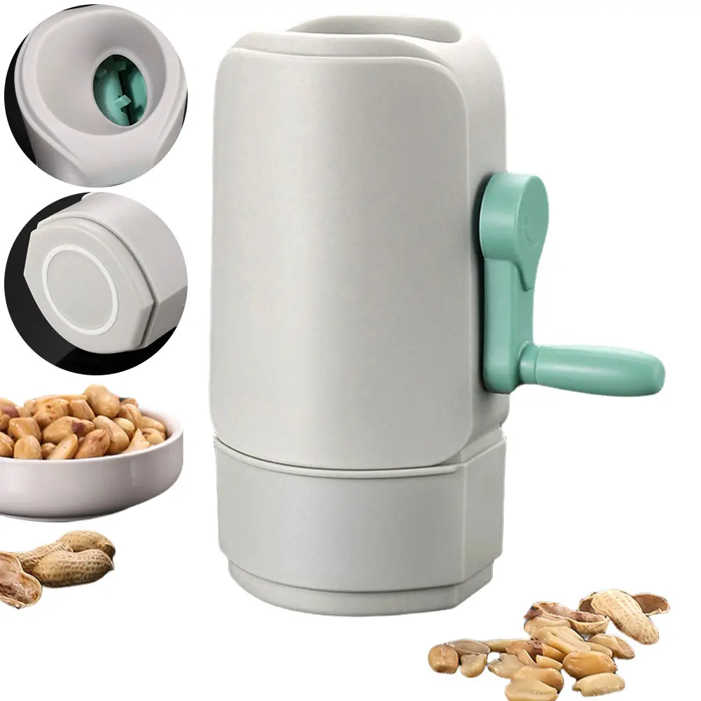 Automatic Peanut Sheller Manual Rotating Pistachio Opener Efficient Shell Peanut Opener for Kitchen Gadget Accessories