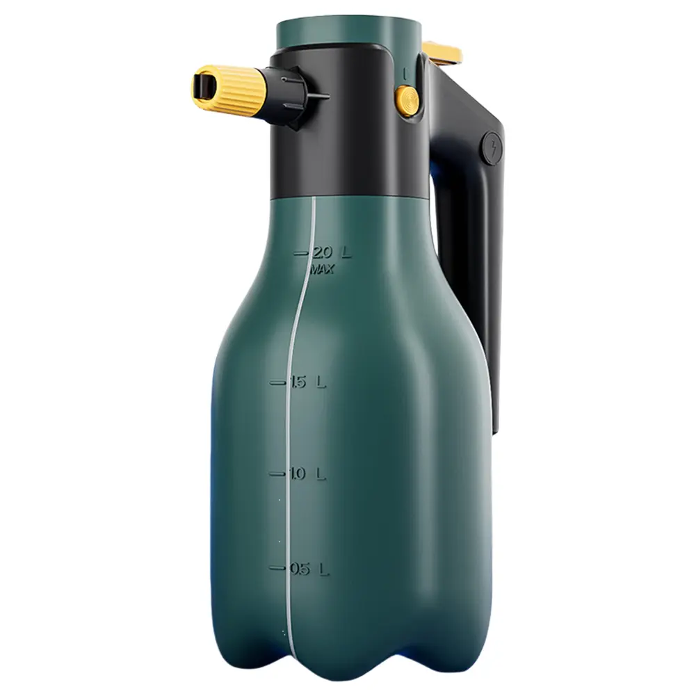 2L Electric Car Wash Spray Bottle Adjustable Car Wash Foam Sprayer Handheld Electric Foam Sprayer for Car Wash Home Cleaning