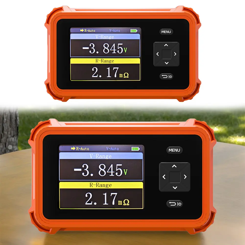 Battery Tester Voltage Internal Resistance Meter High Precision 4-Wire  18650 Lithium Battery Car Battery Test Tool