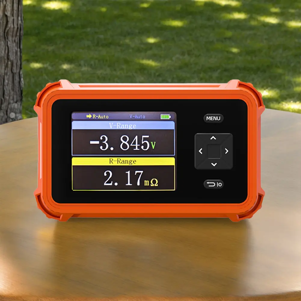 Battery Tester Voltage Internal Resistance Meter High Precision 4-Wire  18650 Lithium Battery Car Battery Test Tool