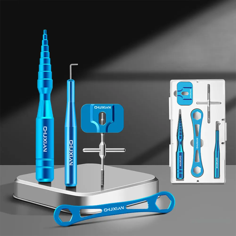 Fishing Reel Bearing Pin Remover Fishing Reel Unload Maintenance Tool Kit Fishing Reel Repair Kit Fishing DIY Repair Tool Set