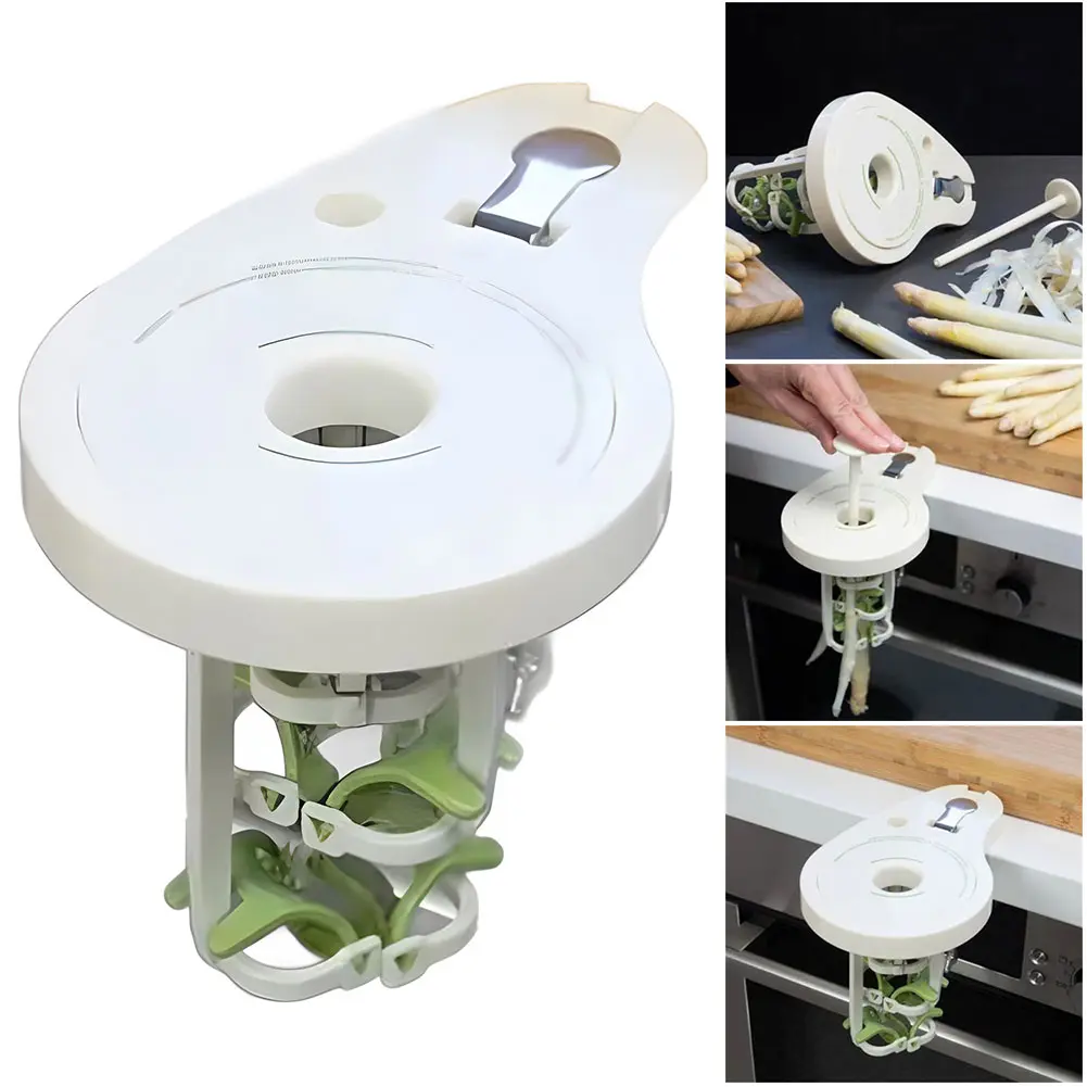 Asparagus Peeler with 6 Blades Special Paring Knife Easy To Use Kitchen Gadgets