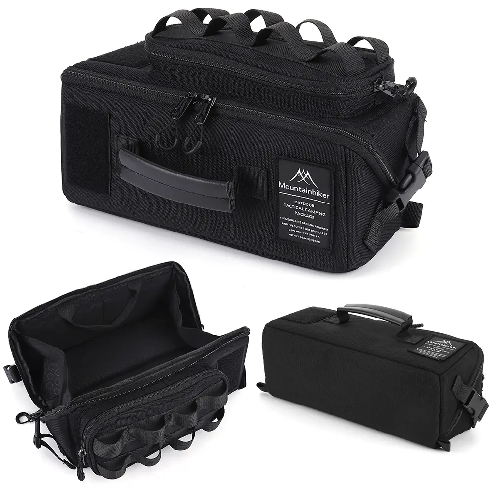 Fishing Tool Storage Bag 600D Oxford Outdoor Sports Tote Bag Large Capacity Camping Cookware Organizer for Camping Picnic