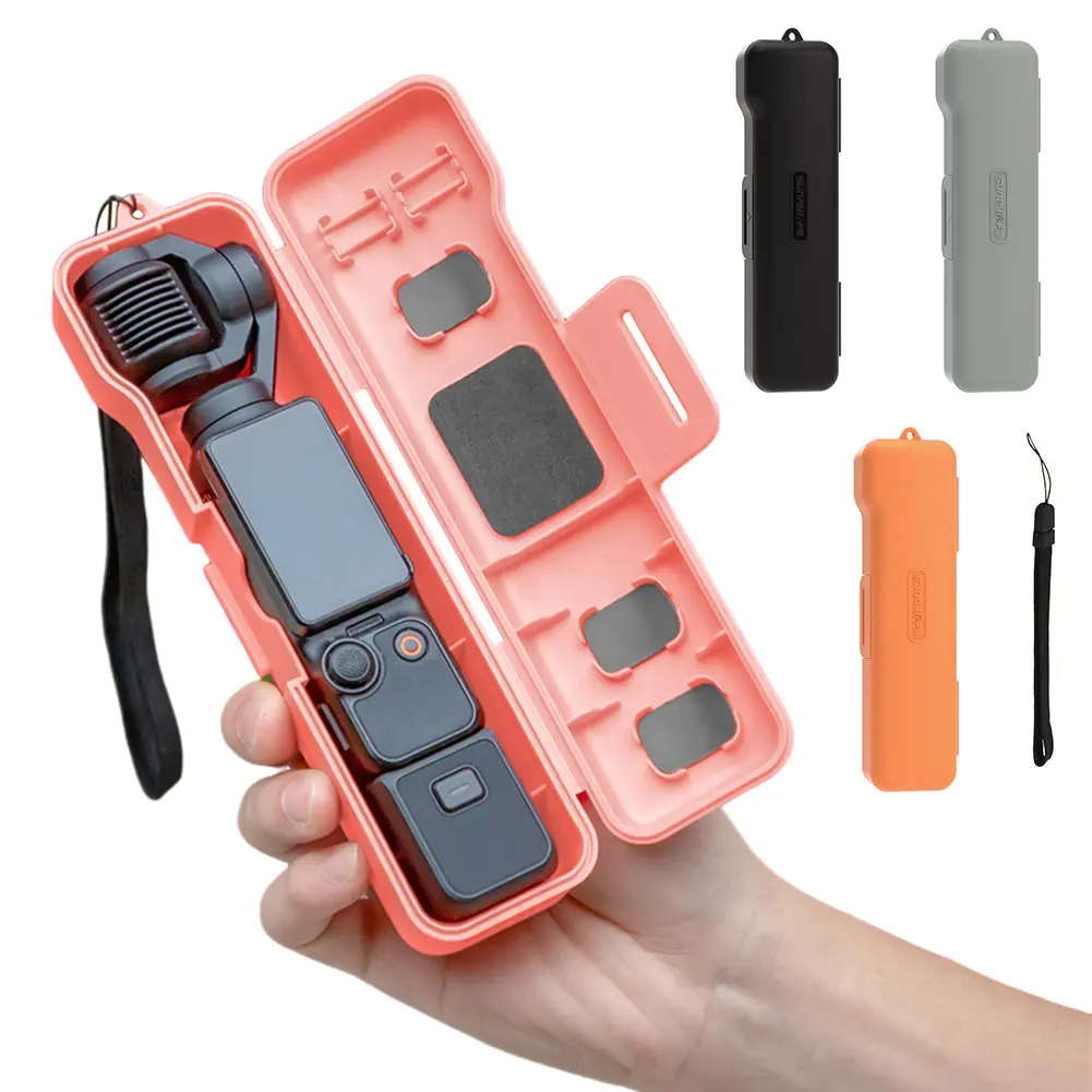 Portable Camera Case with Lanyard Flip-Open Protective Case Anti-Scratch Shockproof Case Protector Camera Shell Accessories