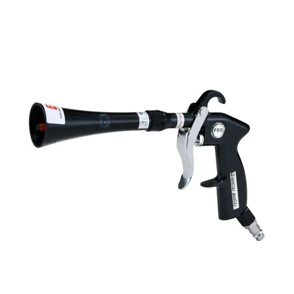 Car Interior Cleaning Tool Non-Slip Dust Blowing Tool Efficient Dry Cleaning Gun for Home Appliances Computers Office Equipment
