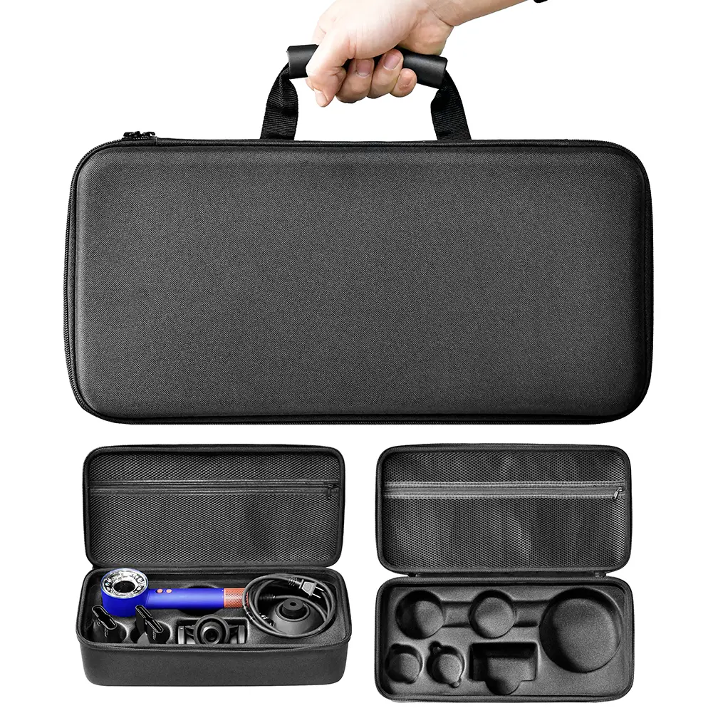 Hard Carrying Case Nylon Shockproof Protective Storage Case Dustproof Portable Storage Bag for Dyson HD08 HD15 HD16 Hairdryer