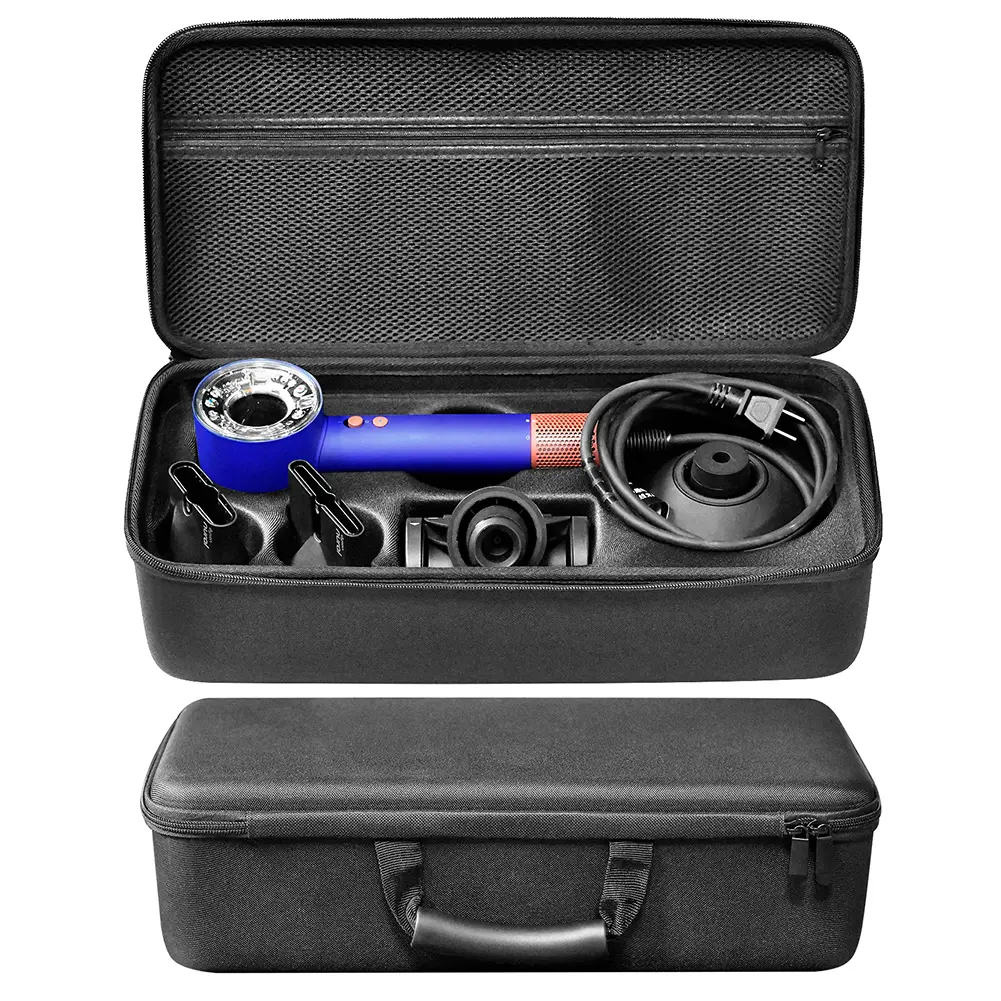Hard Carrying Case Nylon Shockproof Protective Storage Case Dustproof Portable Storage Bag for Dyson HD08 HD15 HD16 Hairdryer