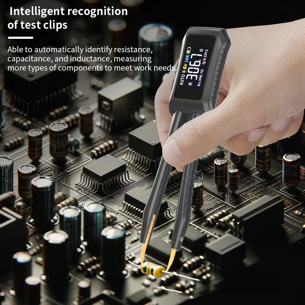ZT-MD1 Digital Smart Tweezer LCR SMD ESR Mini Tester Component Tester Resistance Capacitance Inductance Tester Measurement Tools